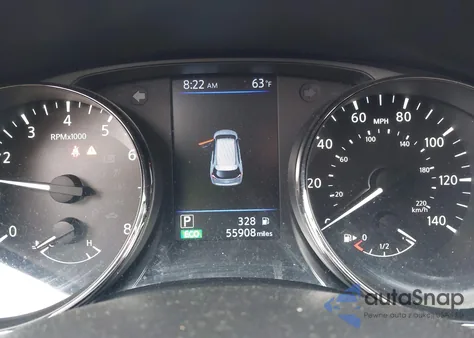 2020 Nissan Rogue Sv Intelligent Awd из США, поврежденный, VIN JN8AT2MV4LW112190